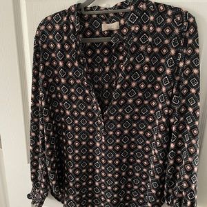 Loft outlet long sleeve blouse